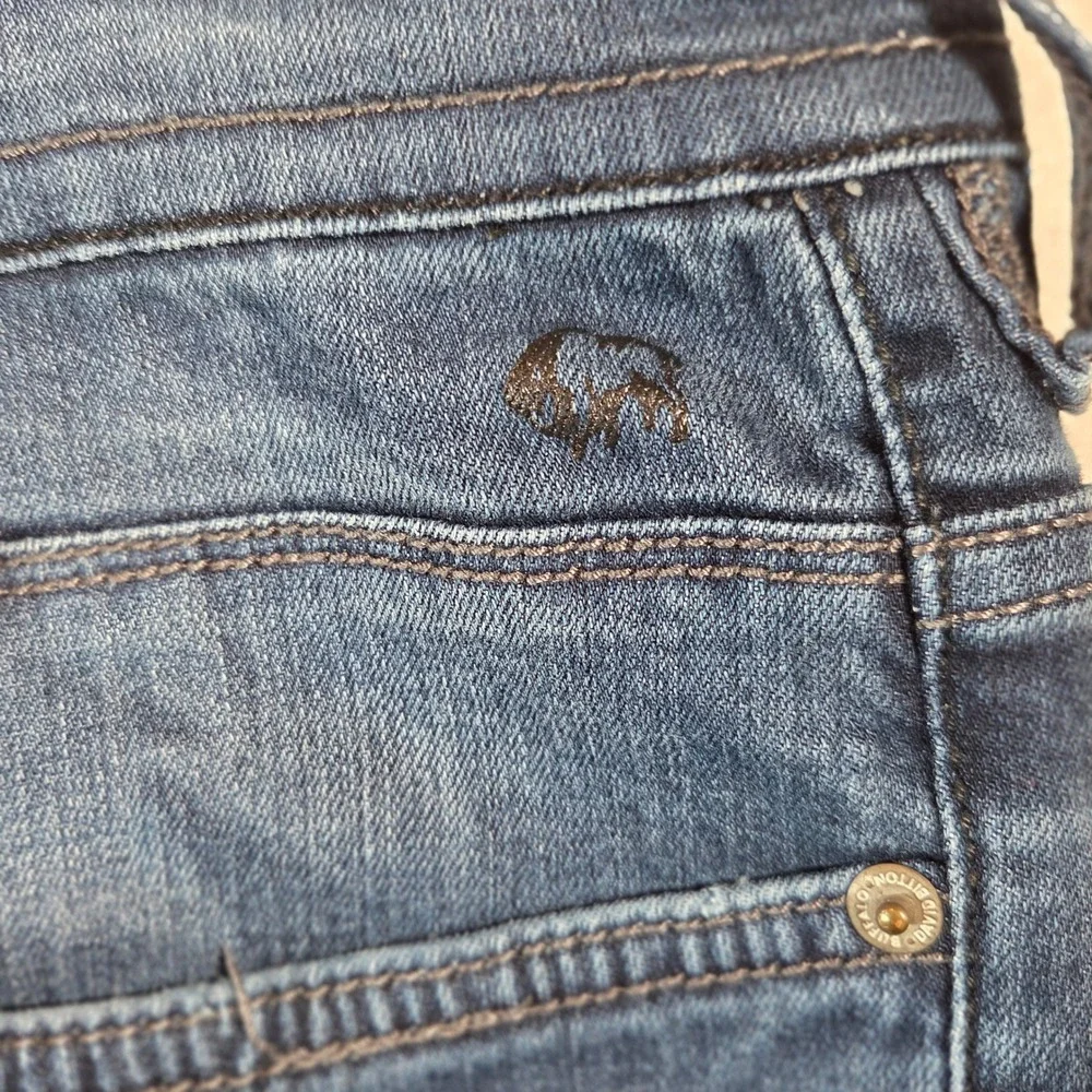 Buffalo David Bitton‎ Livefree Mens Blue Slim Straight Leg Denim Jeans 38x31